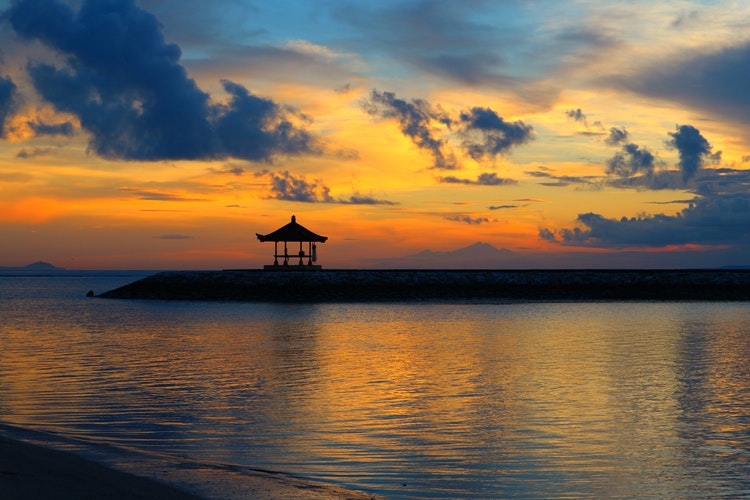 around sanur beach