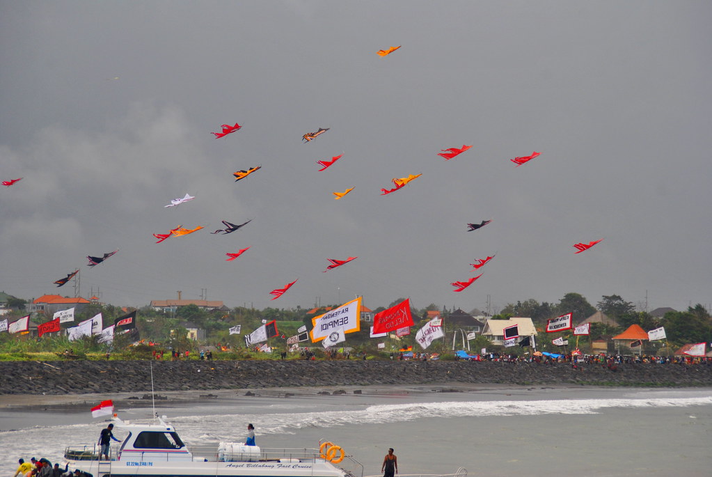 Kites Festival around Sanur