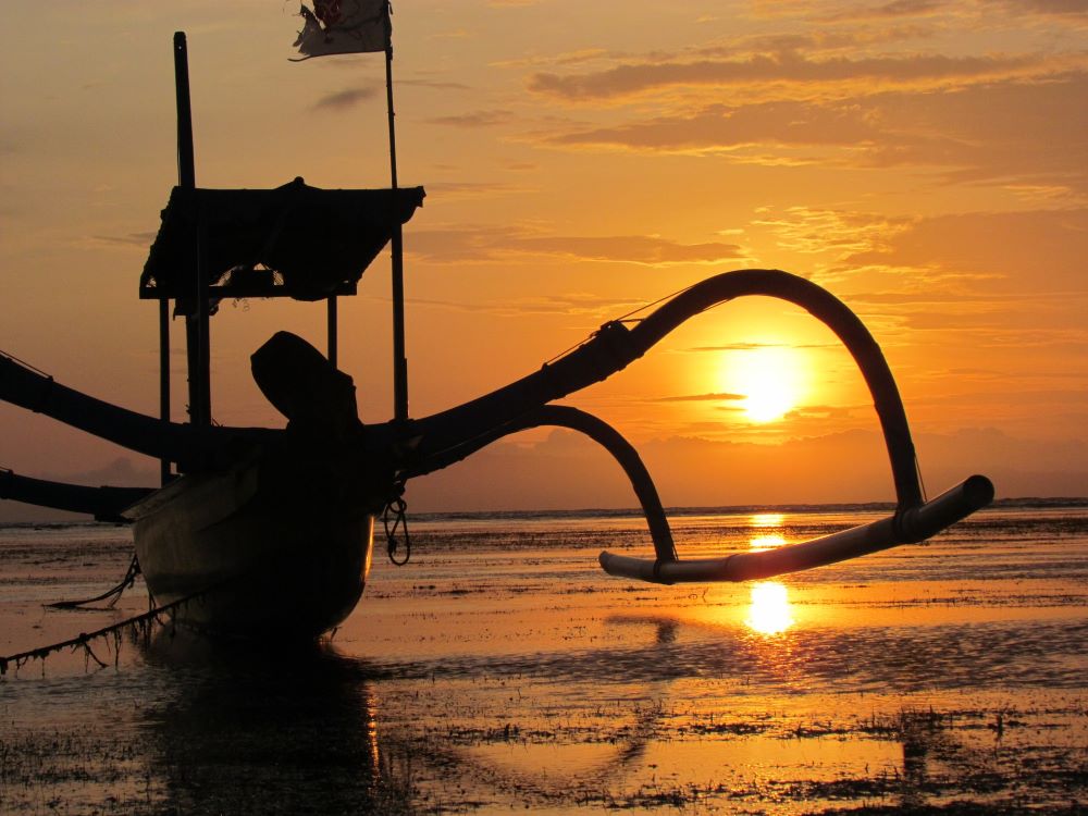 Sunrise in Sanur