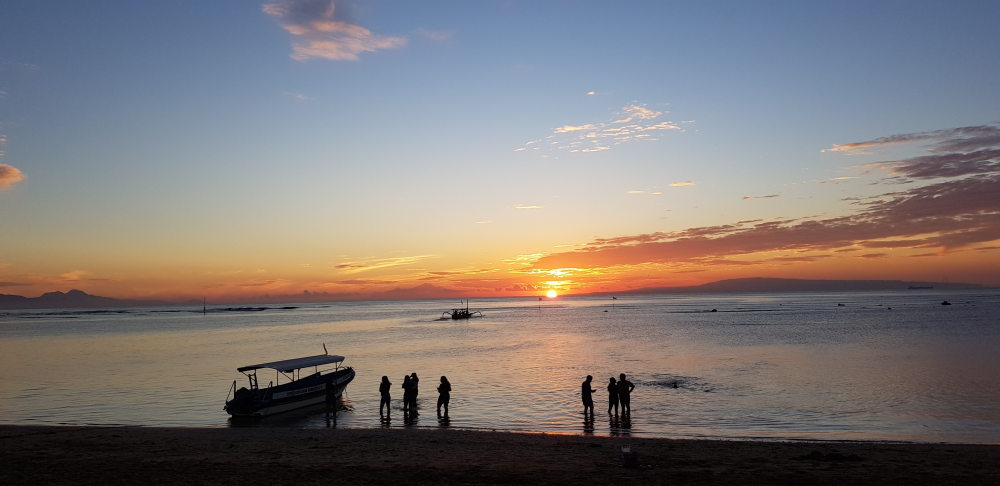 Sunrise at Matahari Terbit Sanur
